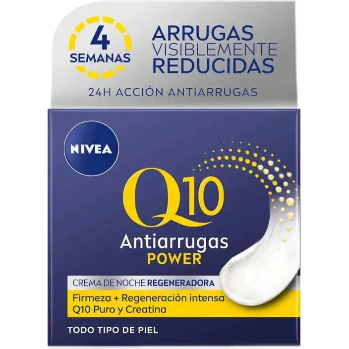 NIVEA Q10 Power Crema de Noche Antiarrugas Reafirmante 50 ml