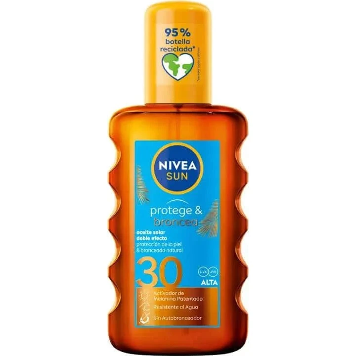 NIVEA Sun Aceite Solar Protege & Broncea SPF30 - 200 ml