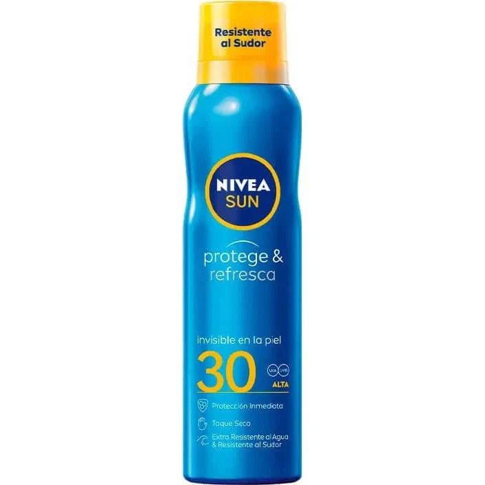 NIVEA Sun SPF30 Protege & Refresca Spray Bruma Solar Invisible 200 ml