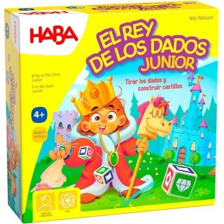 Haba El Rey de los Dados Junior Juego de Mesa