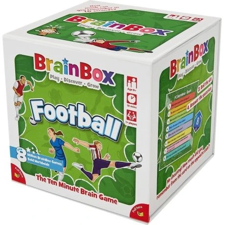 BrainBox Fútbol - Juego de Cartas de Asmodee