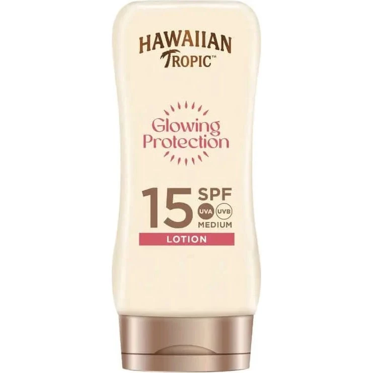 Hawaiian Tropic Ht Glowing Protection SPF15 180ml