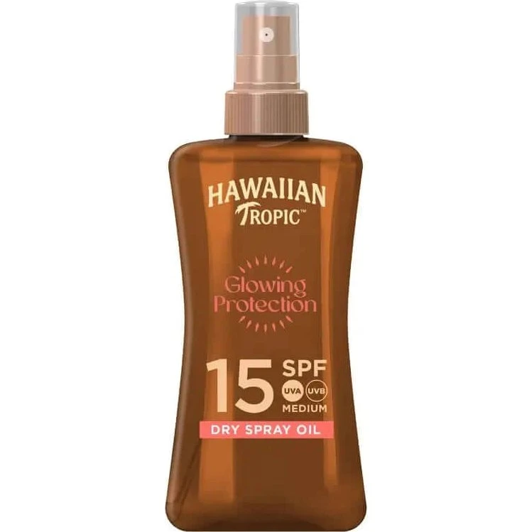 Hawaiian Tropic Aceite Glowing SPF15 200ml