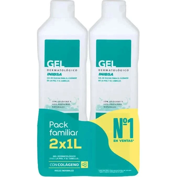 Inibsa DUPLO Gel dermatológico 2x1000ml