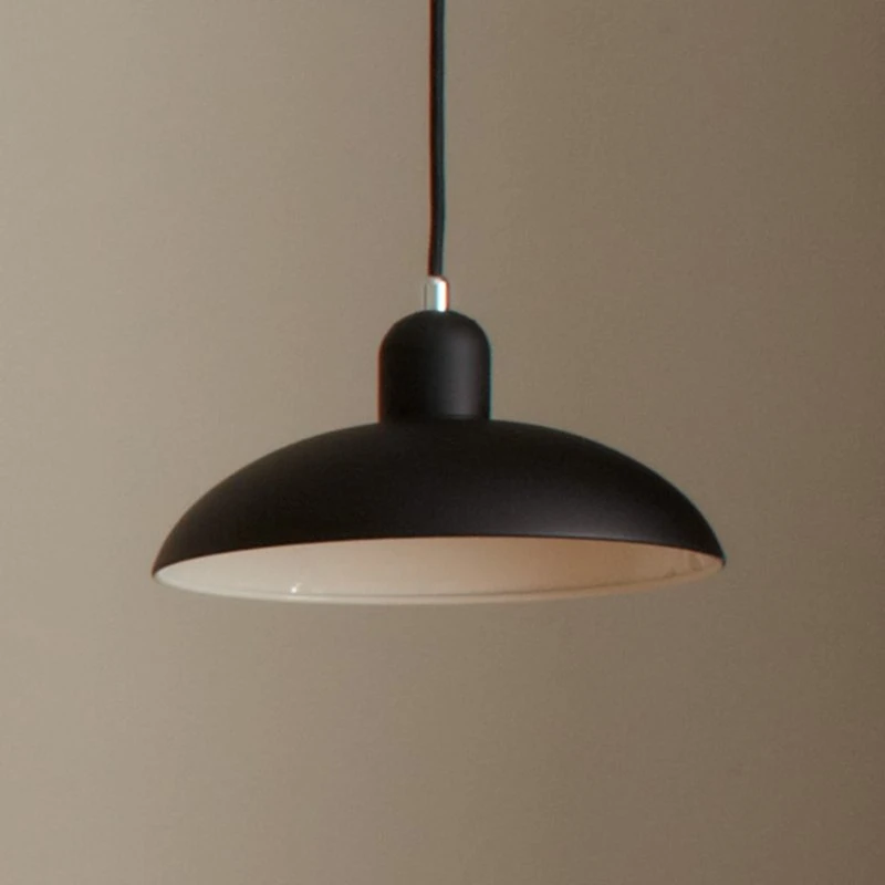 Fritz Hansen Lámpara colgante Kaiser Idell 6631-P negro mate