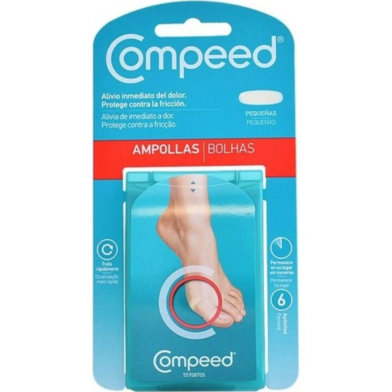 Compeed Ampollas Pequeñas - 6 Apósitos Antiampollas