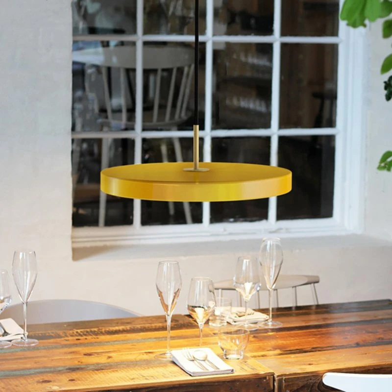 Umage Lámpara Colgante LED Asteria Mini Amarillo Azafrán