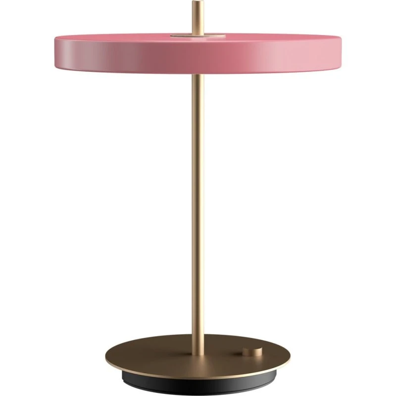UMAGE Lámpara de mesa LED Asteria Rose y Latón