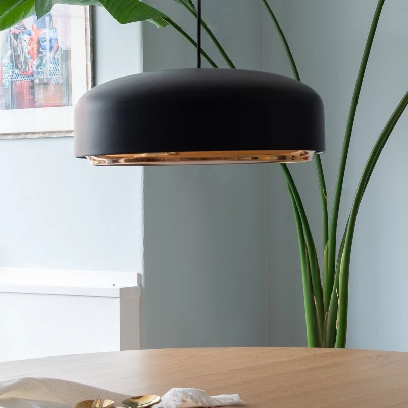 UMAGE Hazel Medium Lámpara Colgante Negro Ø 40 cm