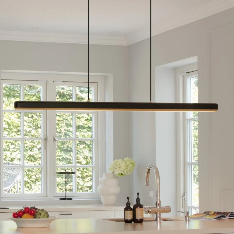 UMAGE Lámpara Colgante LED Hazel Branch Negro/Latón, 150 cm