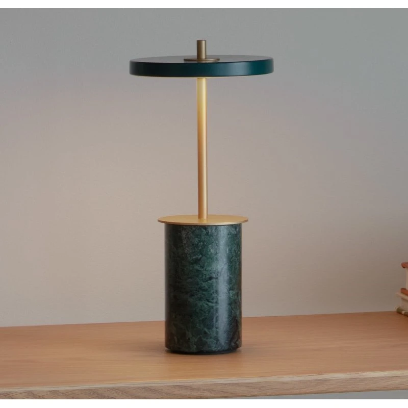 UMAGE Asteria Move Mini Lámpara de Mesa LED Recargable Verde