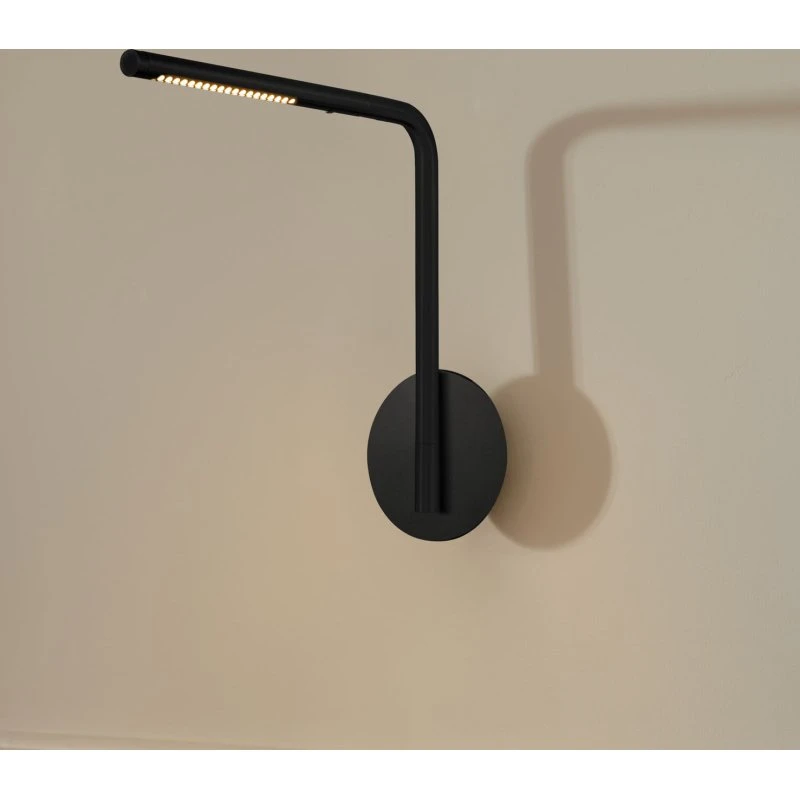 UMAGE Aplique de Pared LED Omni Pivot Negro, Atenuable