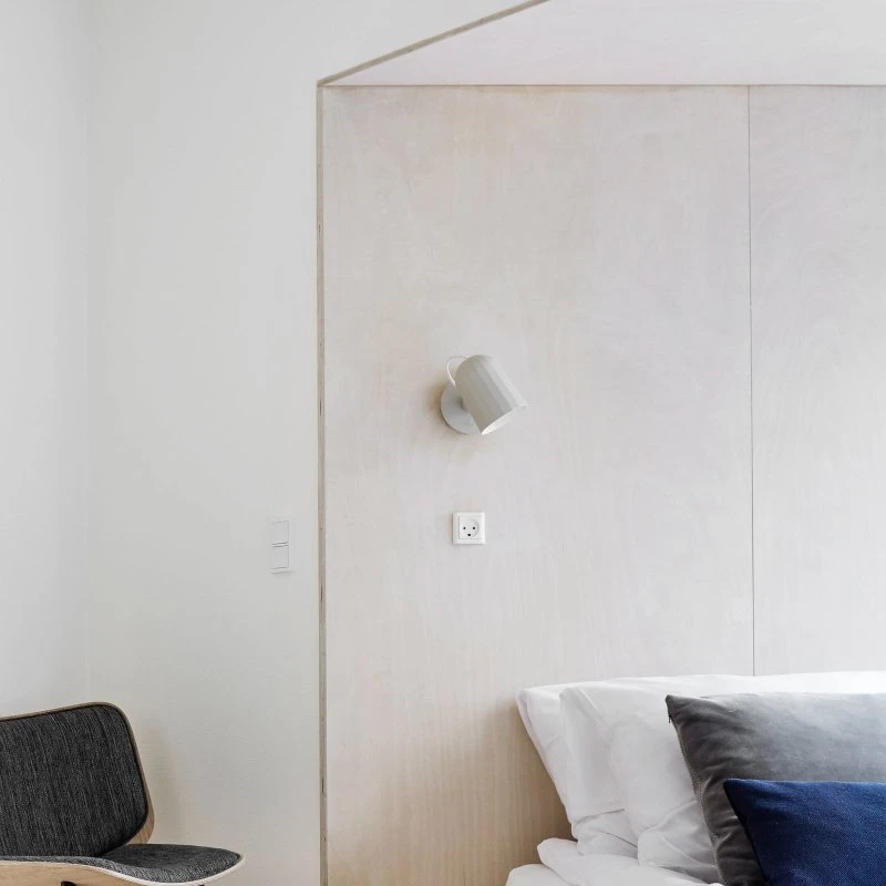 HAY Noc Button Aplique de Pared Off-White