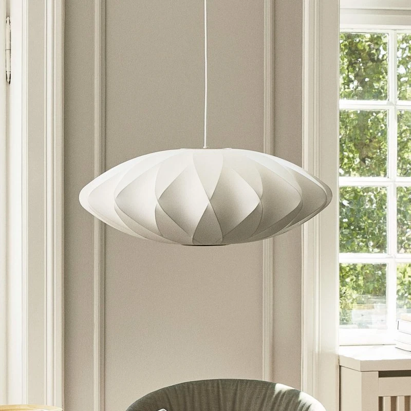 HAY Lámpara colgante Nelson Saucer Crisscross Bubble, Ø 44,5 cm