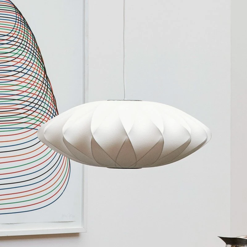HAY Lámpara colgante Nelson Saucer Crisscross Bubble Ø 63,5 cm