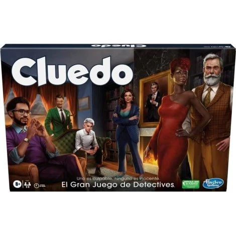 Hasbro Cluedo: Clásico Edición Refresh - Juego de Mesa de Misterio
