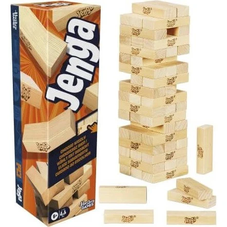 Hasbro Juego Jenga de Madera para toda la familia
