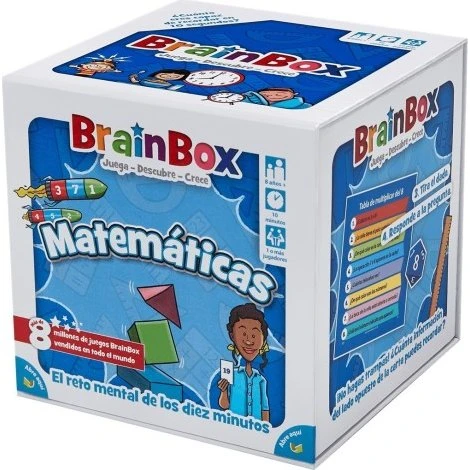 BrainBox: Matemáticas - Juego de Cartas de Agilidad Mental