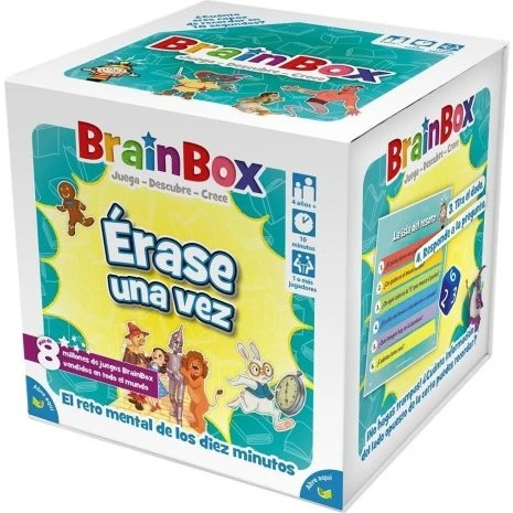 BrainBox: Erase Una Vez - Juego de Cartas Educativo