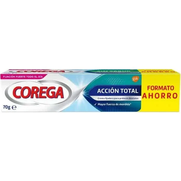 Corega Crema Fijadora Acción Total 70g