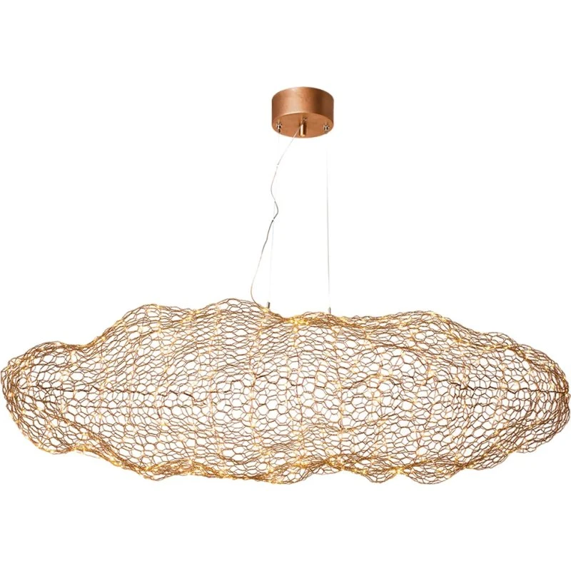 By Rydéns Lámpara Colgante LED Hayden, Dorado, 76 cm