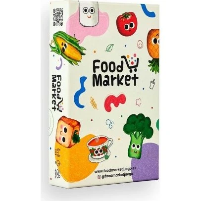 Food Market - Juego de Cartas de Asmodee