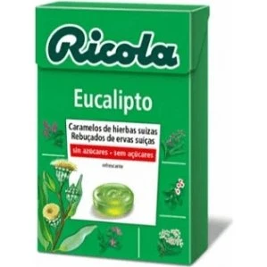 Ricola Caramelos de Eucalipto Sin Azúcar 50g