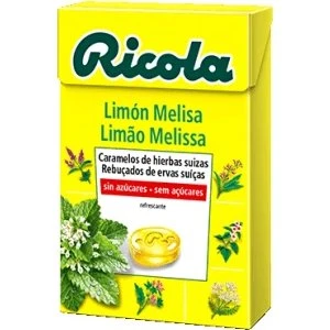 Ricola Caramelos Limón y Melisa Sin Azúcar 50g