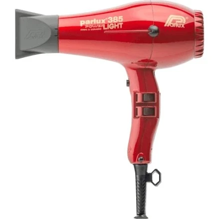 Parlux 385 Powerlight Secador Iónico y Cerámico Rojo
