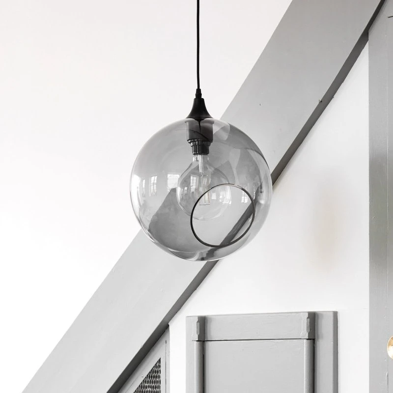 Design By Us Lámpara Colgante Ballroom XL Gris Humo
