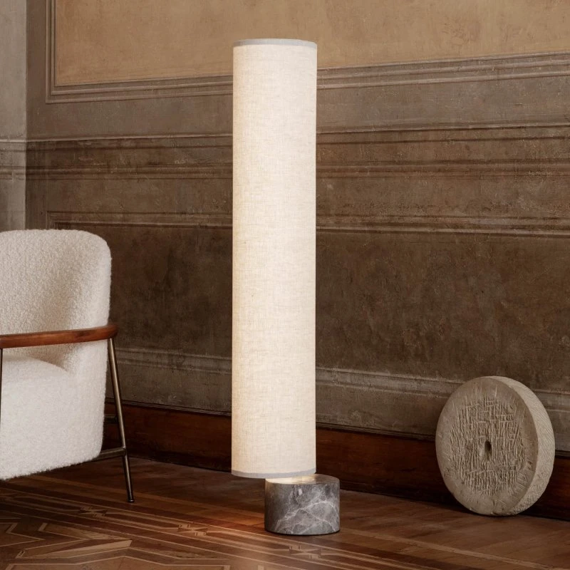 Gubi Lámpara de pie LED Unbound 80 cm Canvas