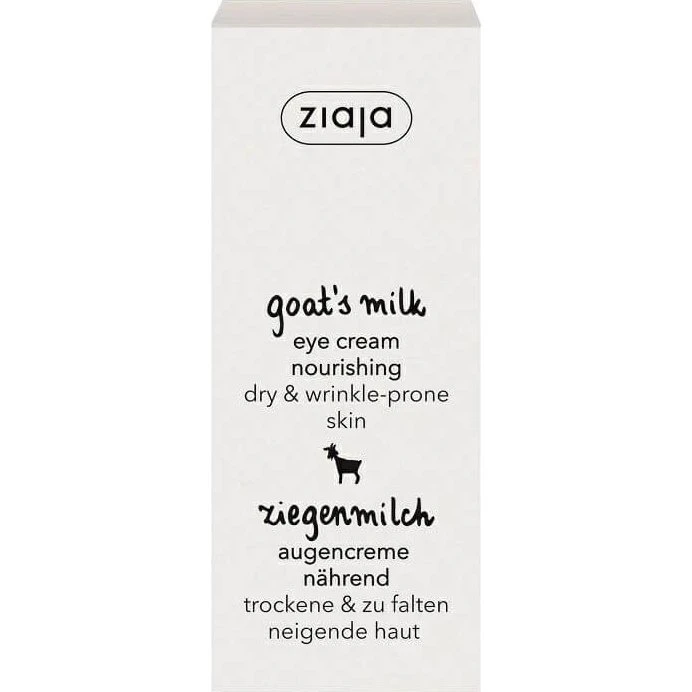 Ziaja Contorno de Ojos Hidratante con Leche de Cabra, 15 ml