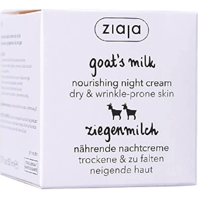 Ziaja Crema Facial de Noche Leche de Cabra Nutritiva SPF20 50ml