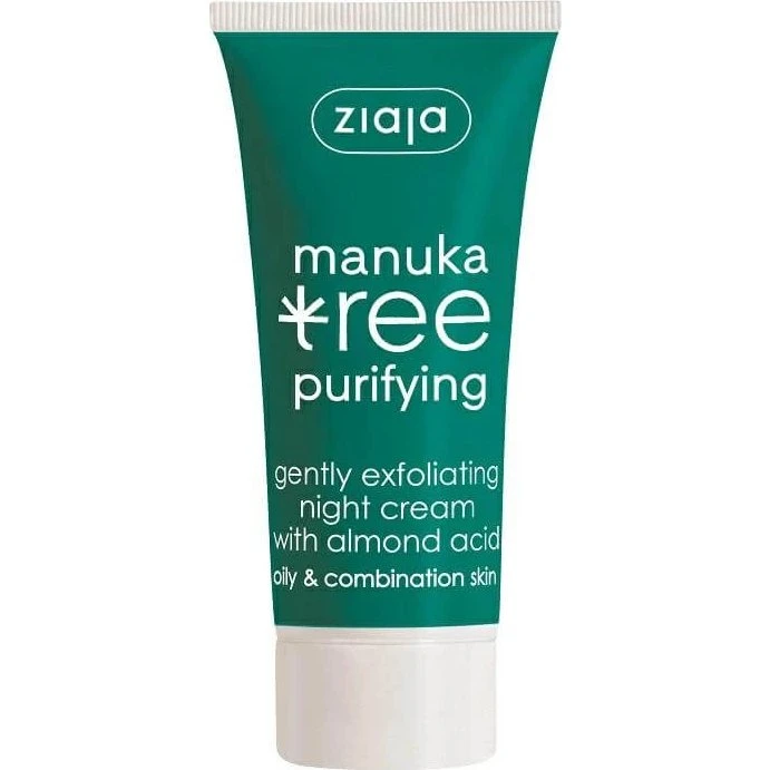 Ziaja Manuka Purifying Crema Facial Noche Exfoliante 50 ml