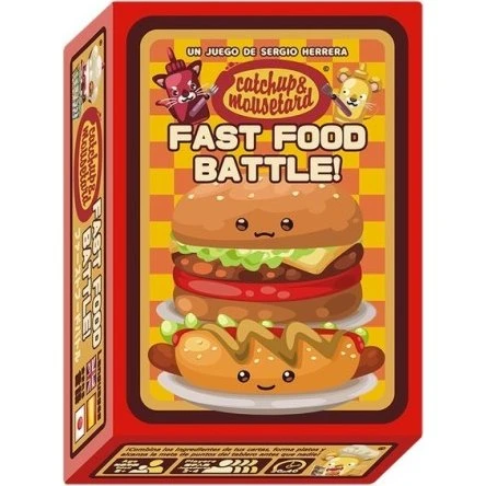 Catchup and Mousetard: Fast Food Battle Juego de Cartas