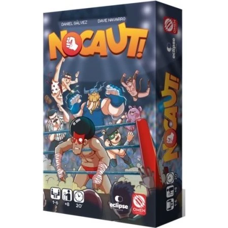 Nocaut! Eclipse Juegos - Juego de Cartas de Estrategia y Combos