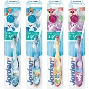 Jordan Cepillo Dental Infantil Step by Step 3-5 años con Capuchón