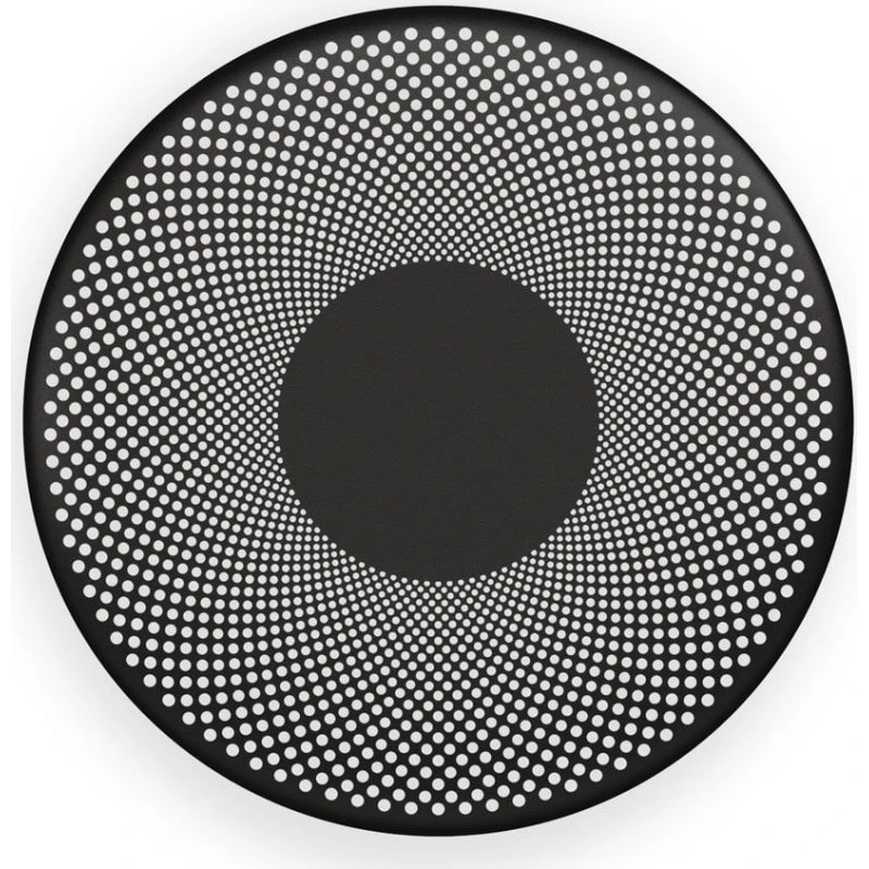 Northern Aplique de pared LED Glint Negro Mate Ø 25 cm