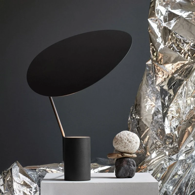 Northern Lámpara de mesa Ombre Negro
