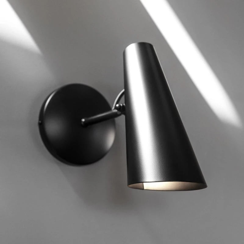 Aplique de pared Northern Birdy 31,5 cm Negro