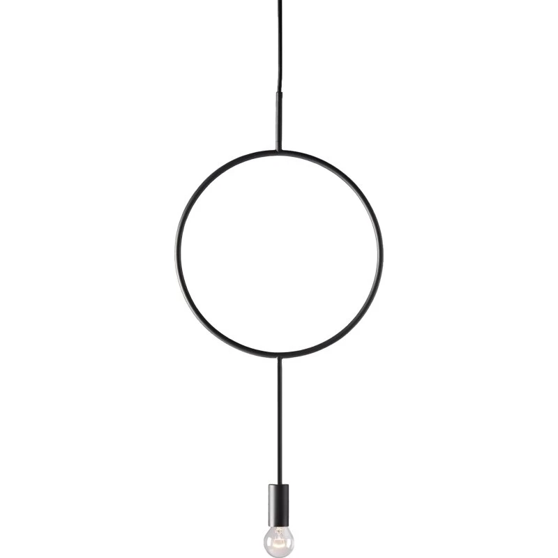 Northern Lámpara Colgante Circle - Diseño Escandinavo Negro