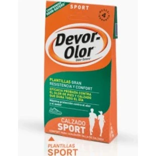 Devor Olor Plantillas Calzado Sport Desodorantes y Antibacterianas