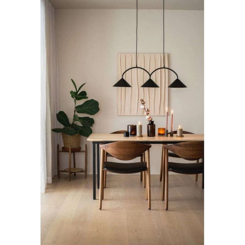 Globen Lighting Lámpara Colgante Curve 3 Beige