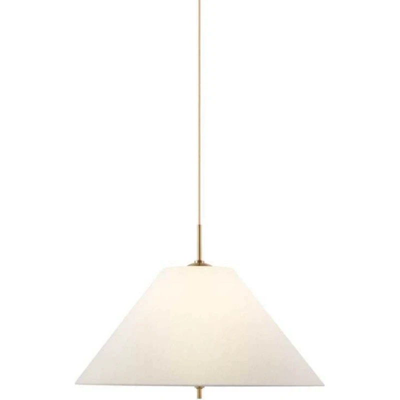 Globen Lighting Lámpara colgante IRIS Crema Ø 50 cm