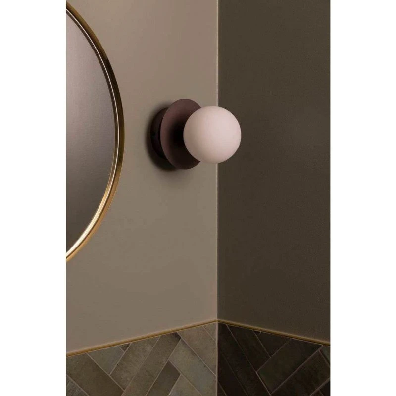 Globen Lighting Lámpara Art Decó Bronce/Blanco IP44