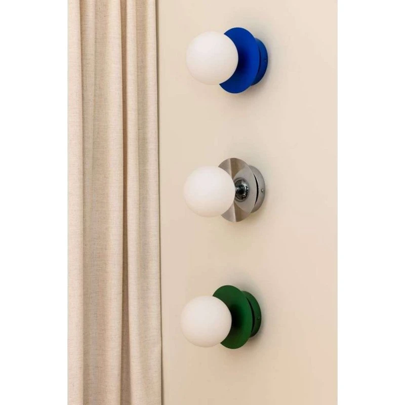 Globen Lighting Aplique de Pared Art Deco Cromado/Blanco IP44