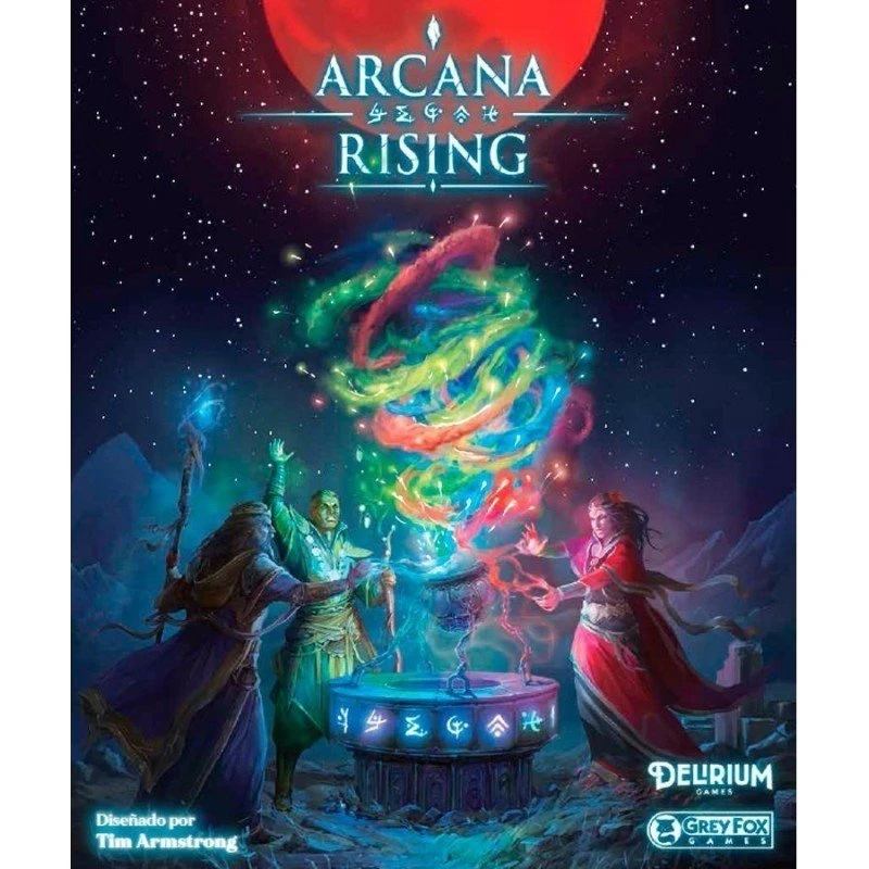 Delirium Games Arcana Rising - Juego de Mesa de Hechicería
