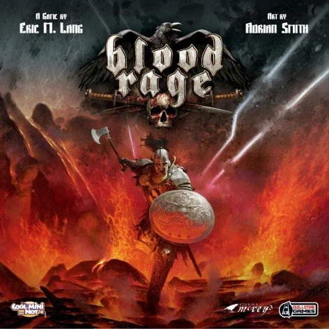Blood Rage - Juego de Mesa de Estrategia Vikinga Asmodee