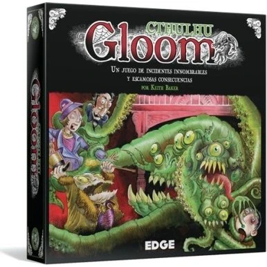 Asmodee Cthulhu Gloom - Juego de Cartas de Ambientación Lovecraftiana
