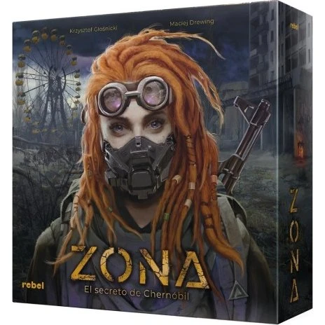 Asmodee - Zona: El Secreto de Chernobil Juego de Mesa